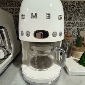 SMEG White Coffee Maker